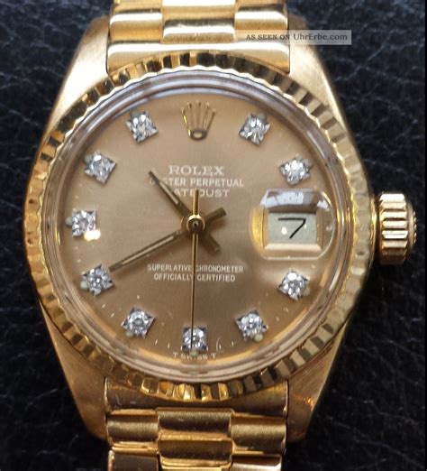 rolex damenuhr gold 1977 neupreis|Rolex Lady.